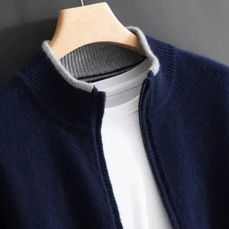 Cashmere Zip Jacket