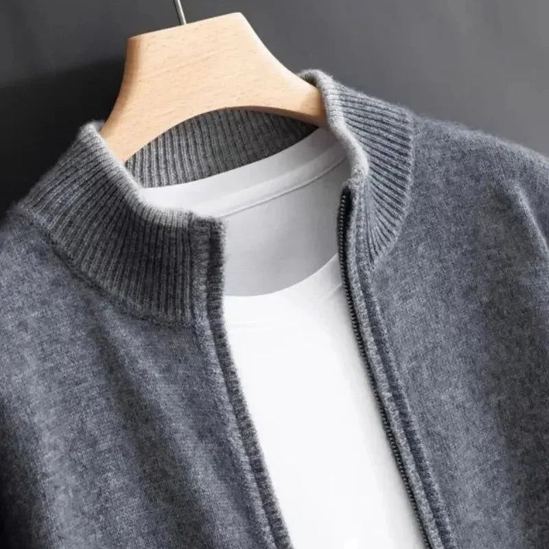 Cashmere Zip Jacket